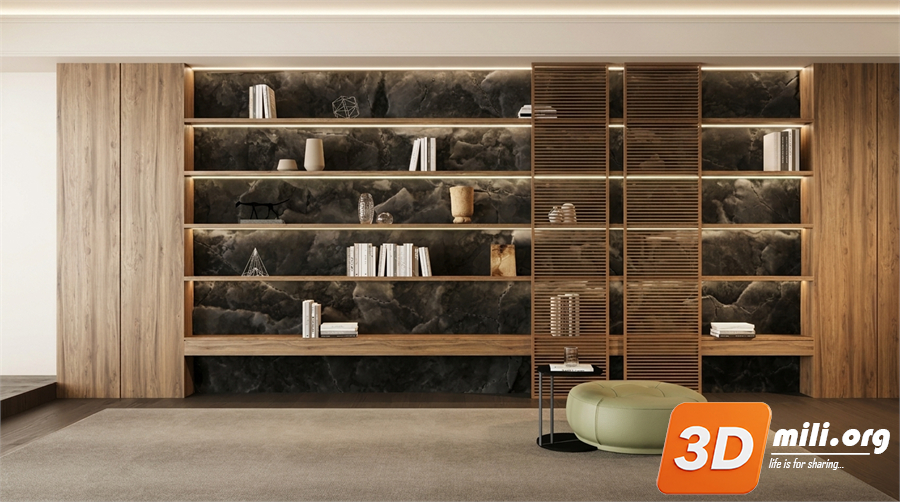 Bookcase Skp Files